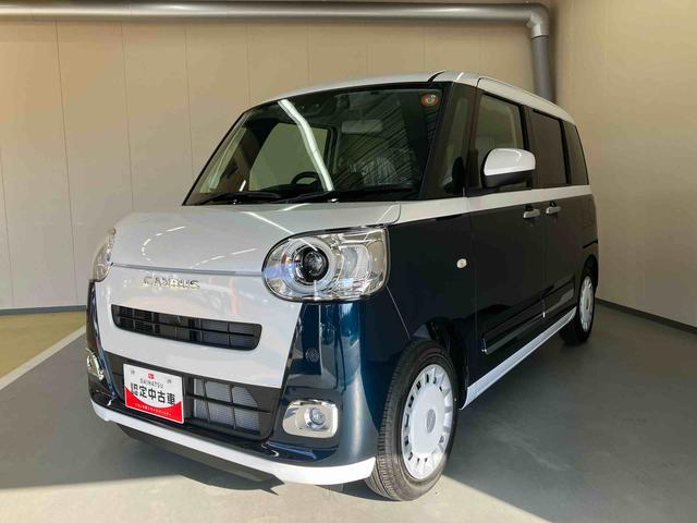 ムーヴキャンバスストライプスＧ／ナビ／バックモニター／ドラレコナビ　バックモニター　ドライブレコーダー　両側パワースライドドア　スライドドアイージークローザー　オートエアコン　キーフリー　電動パーキングブレーキ　　前席シートヒーター　ホッとカップホルダー（三重県）の中古車