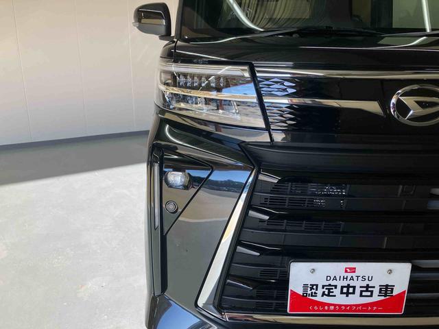 タントカスタムX/ディスプレイオーディオ/バックモニターディスプレイオーディオ バックモニター オートエアコン 両側パワースライドドア イージークローザー プッシュボタンスタート キーフリー シートヒーター LED オートハイビーム コーナーセンサー(三重県)の中古車