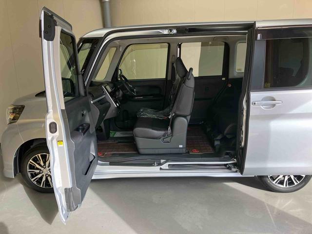 タントカスタムX トップエディションSAIIナビ バックモニター 左側電動スライドドア オートエアコン プッシュボタンスタート キーフリー インパネシフト 足踏み式パーキングブレーキ スマートアシスト ETC ミラクルオープンドア(三重県)の中古車