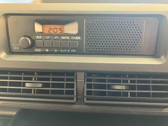 ハイゼットカーゴＤＸ／ＡＭ／ＦＭラジオ／キーレス／パワーウィンドウキーレスエントリー　前席パワーウィンドウ　ＡＭ／ＦＭラジオ　マニュアルエアコン　スクエアボディ　スマートアシスト　インパネシフト（三重県）の中古車