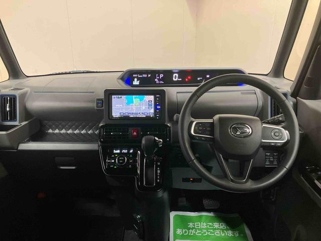 タントカスタムＲＳセレクション／ターボ／両側パワースライドドアナビ　バックモニター　ドライブレコーダー　ＥＴＣ　運転席ロングスライドシート　両側パワースライドドア　イージークローザー　プッシュボタンスタート　キーフリー　オートエアコン　ＬＥＤ　マット　バイザー（三重県）の中古車