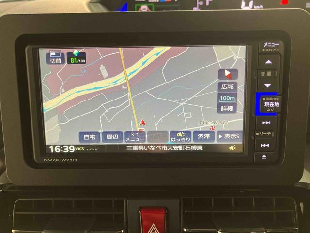 タントカスタムＲＳセレクション／ターボ／両側パワースライドドアナビ　バックモニター　ドライブレコーダー　ＥＴＣ　運転席ロングスライドシート　両側パワースライドドア　イージークローザー　プッシュボタンスタート　キーフリー　オートエアコン　ＬＥＤ　マット　バイザー（三重県）の中古車