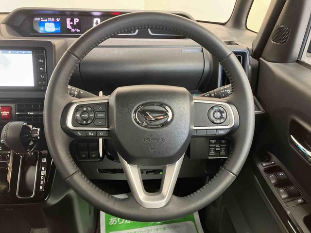 タントカスタムＲＳ／ターボ／ｅｃｏＩＤＬＥレス車ターボ車　ナビ　パノラマモニター　ドライブレコーダー　ＥＴＣ　クルーズコントロール　両側パワースライドドア　ｅｃｏＩＤＬＥレス　プッシュボタンスタート　キーフリー　前席シートヒーター　スマアシ（三重県）の中古車