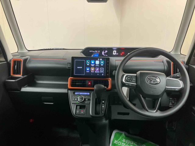 タントファンクロス／両側パワースライドドアディスプレイオーディオ　バックモニター　両側パワースライドドア　イージークローザー　プッシュボタンスタート　電動パーキングブレーキ　キーフリー　前席シートヒーター　アウトドア　ＵＳＶ　ＬＥＤ（三重県）の中古車