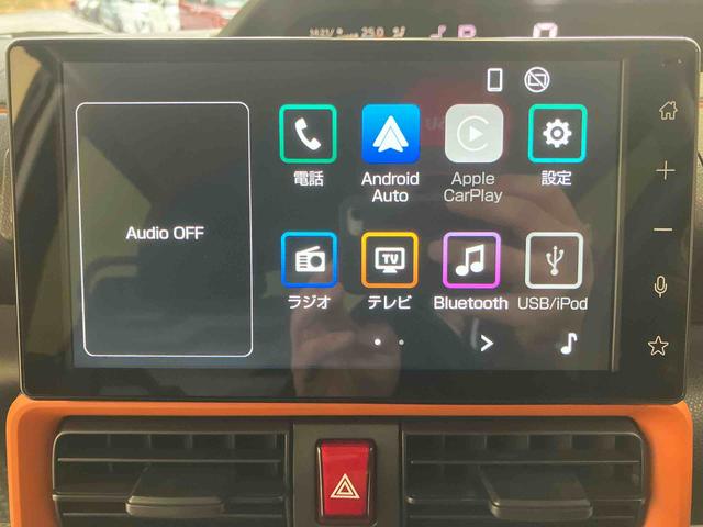 タントファンクロス／両側パワースライドドアディスプレイオーディオ　バックモニター　両側パワースライドドア　イージークローザー　プッシュボタンスタート　電動パーキングブレーキ　キーフリー　前席シートヒーター　アウトドア　ＵＳＶ　ＬＥＤ（三重県）の中古車