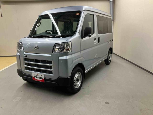 ハイゼットカーゴＤＸ／両側スライドドア／キーレス／前席パワーウィンドウＡＭ／ＦＭラジオ　キーレスエントリー　マニュアルエアコン　前席パワーウィンドウ　ハイルーフ　オーバーヘッドシェルフ　手引き式パーキングブレーキ　スマートアシスト　コーナーセンサー　ユースフルナット（三重県）の中古車