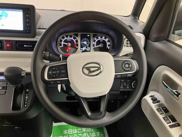 ムーヴキャンバスストライプスＧターボ／両側パワースライドドアナビ　バックモニター　ドライブレコーダー　両側パワースライドドア　プッシュボタンスタート　キーフリー　２トーン　ＬＥＤ　ホッとカップホルダー　置きラクボックス　１４インチホイールキャップ（三重県）の中古車