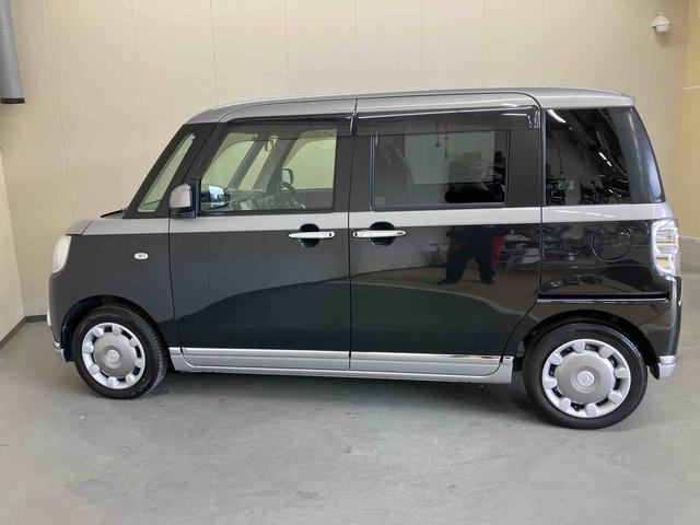 ムーヴキャンバスＧブラックインテリアリミテッド　ＳＡIII／両側電動スライドナビ　パノラマモニター　ドライブレコーダー　ＥＴＣ　両側電動スライドドア　スマートアシスト　プッシュボタンスタート　キーフリー　バイザー　マット　置きラクボックス　１４インチホイールキャップ（三重県）の中古車