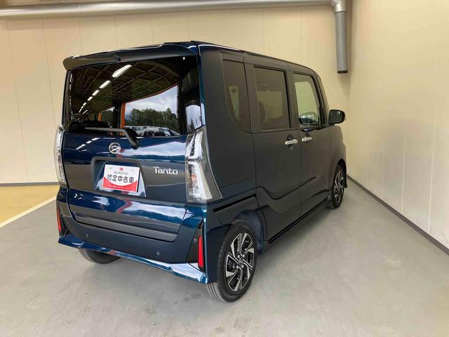 タントカスタムＸ／両側パワースライドドア／ナビナビ　パノラマモニター　ドライブレコーダー　両側パワースライドドア　イージークローザー　プッシュボタンスタート　キーフリー　電動パーキングブレーキ　スマートアシスト　コーナーセンサー　オートハイビーム（三重県）の中古車