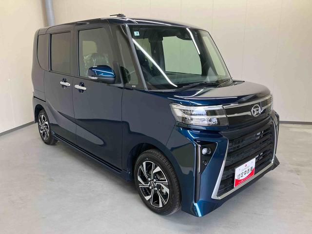 タントカスタムＸ／両側パワースライドドア／ナビナビ　パノラマモニター　ドライブレコーダー　両側パワースライドドア　イージークローザー　プッシュボタンスタート　キーフリー　電動パーキングブレーキ　スマートアシスト　コーナーセンサー　オートハイビーム（三重県）の中古車