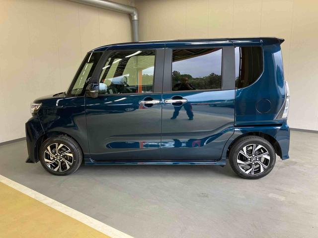 タントカスタムＸ／両側パワースライドドア／ナビナビ　パノラマモニター　ドライブレコーダー　両側パワースライドドア　イージークローザー　プッシュボタンスタート　キーフリー　電動パーキングブレーキ　スマートアシスト　コーナーセンサー　オートハイビーム（三重県）の中古車