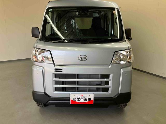 ハイゼットカーゴＤＸＡＭ／ＦＭラジオ　前席パワーウィンドウ　キーレスエントリー　オーバーヘッドシェルフ　インパネシフト　スマートアシスト　オートハイビーム　オートライト　コーナーセンサー　スクエアボディ　ユースフルナット（三重県）の中古車