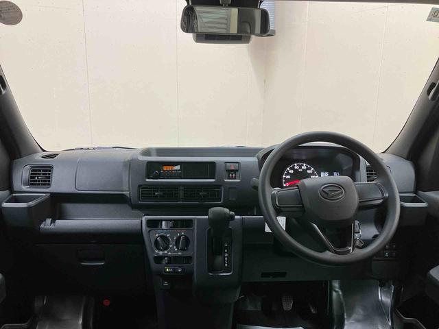 ハイゼットカーゴＤＸＡＭ／ＦＭラジオ　前席パワーウィンドウ　キーレスエントリー　オーバーヘッドシェルフ　インパネシフト　スマートアシスト　オートハイビーム　オートライト　コーナーセンサー　スクエアボディ　ユースフルナット（三重県）の中古車