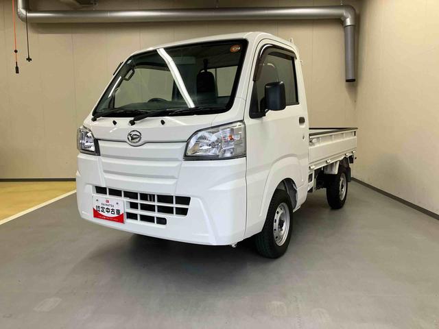 ハイゼットトラックスタンダード/2WD/5MTAM/FMラジオ マニュアルエアコン パワステ エアバック フロアマット バイザー ゲートプロテクター テールゲートチェーン 三方開 荷台マット(三重県)の中古車
