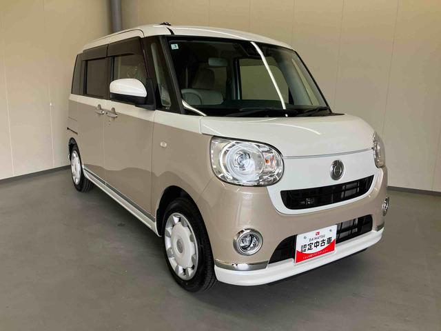 ムーヴキャンバスGメイクアップVS SAIII純正7インチナビ パノラマモニター ドライブレコーダー ETC 運転席シートヒーター 両側パワースライドドア プッシュボタンスタート キーフリー 2トーン スマートアシスト(三重県)の中古車