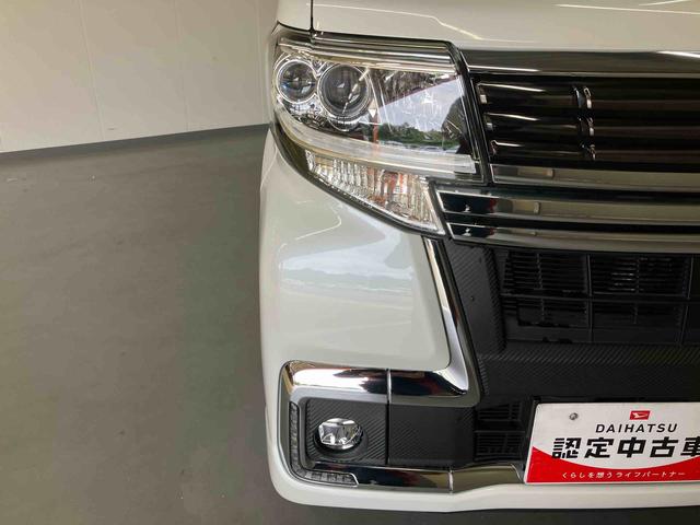 タントカスタムX トップエディションSAIII純正ナビ バックモニター 運転席シートヒーター 左側電動スライドドア プッシュボタンスタート キーフリー ドライブレコーダー スマアシ コーナーセンサー オートハイビーム ミラクルオープンドア(三重県)の中古車