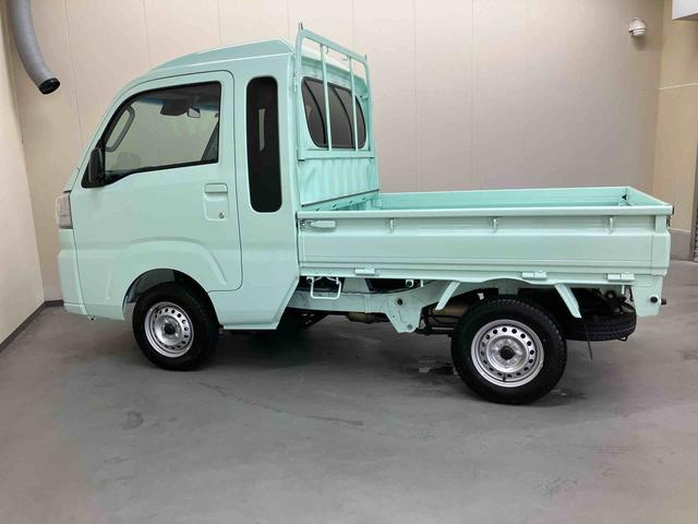ハイゼットトラックジャンボスタンダード/4WD/CVT/三方開AM/FMラジオ マニュアルエアコン ハロゲンヘッドランプ ガードフレーム テールゲートチェーン スライド リクライニング オーバーヘッドシェルフ ハイルーフ オートハイビーム コーナーセンサー(三重県)の中古車