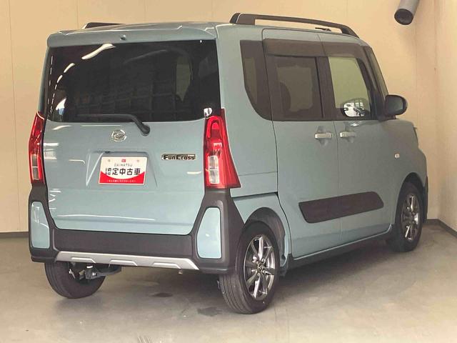 タント 中古車 ファンクロスディスプレイオーディオ　バックモニター　ドライブレコーダー　両側パワースライドドア　プッシュボタンスタート　キーフリー　電動パーキングブレーキ　コーナーセンサー　オートハイビーム　撥水　防水　スマアシ