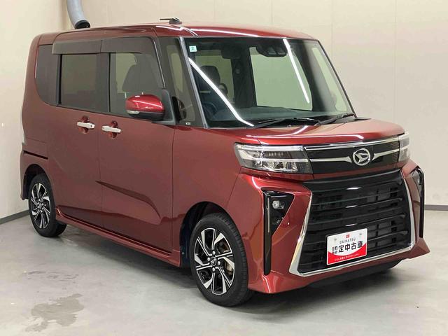 タントカスタムＸ純正ナビ　バックモニター　ドライブレコーダー　両側パワースライドドア　シートヒーター　プッシュボタンスタート　キーフリー　電動パーキングブレーキ　コーナーセンサー　オートハイビーム　スマートアシスト（三重県）の中古車