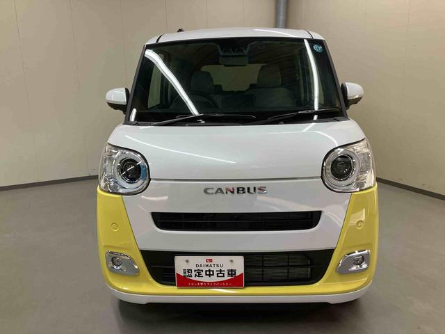 ムーヴキャンバスストライプスＧ純正ナビ　パノラマモニター　ドライブレコーダー　シートヒーター　両側パワースライドドア　プッシュボタンスタート　キーフリー　電動パーキングブレーキ　ホッとカップホルダー　２トーン　スマートアシスト（三重県）の中古車