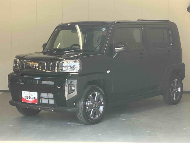 タフト 中古車 Ｇ　ダーククロムベンチャーディスプレイオーディオ　バックモニター　シートヒーター　クルーズコントロール　ガラスルーフ　プッシュボタンスタート　キーフリー　電動パーキングブレーキ　ダークブラックメッキ　ダークシルバー　スマアシ