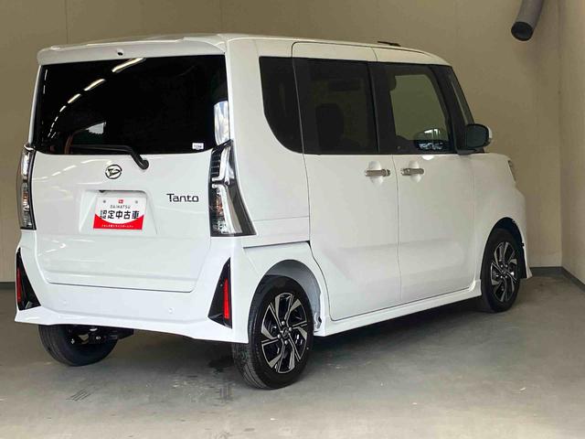 タントカスタムＸリミテッドディスプレイオーディオ　バックモニター　ＥＴＣ　クルーズコントロール　両側パワースライドドア　プッシュボタンスタート　キーフリー　シートヒーター　電動パーキングブレーキ　スマートアシスト（三重県）の中古車