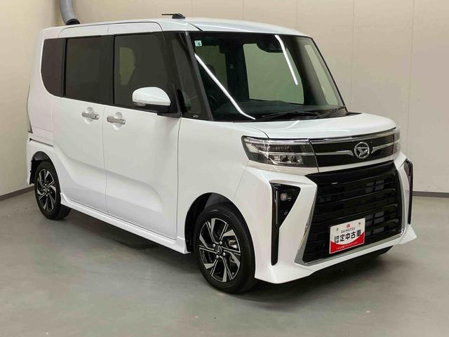 タントカスタムＸリミテッドディスプレイオーディオ　バックモニター　ＥＴＣ　クルーズコントロール　両側パワースライドドア　プッシュボタンスタート　キーフリー　シートヒーター　電動パーキングブレーキ　スマートアシスト（三重県）の中古車