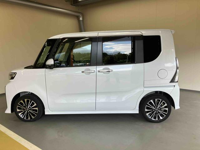 タントウェルカムシートリフト　カスタムＲＳスマートアシスト　４ＷＤ　ターボ車　ナビ　ドライブレコーダー　ＥＴＣ　キーフリー　プッシュボタンスタート　後席両側電動スライドドア　シートヒーター（運転席・助手席）　アルミホイール（三重県）の中古車