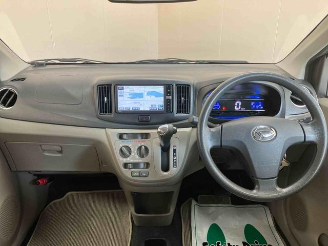 ミライースＸナビ　エコアイドル　キーレスエントリー　パワーウィンドウ　電動格納ミラー　インパネシフト　ＡＢＳ　ＣＶＴ　車検整備付（三重県）の中古車