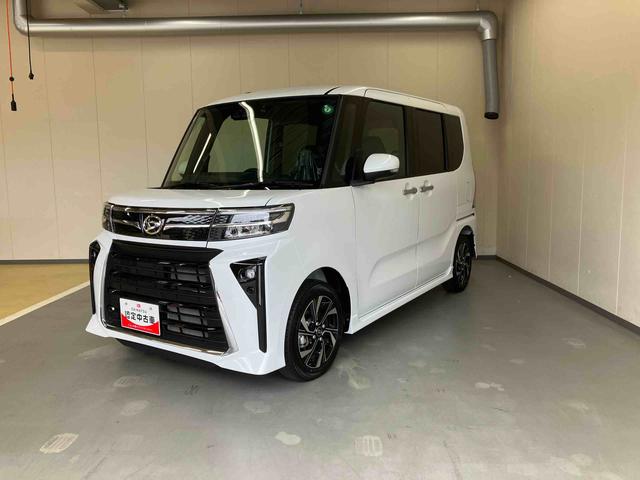 タントカスタムＸ／ナビ／ドラレコ／両側電動スライドナビ　バックモニター　両側電動スライドドア　イージークローザー　スマートアシスト　プッシュボタンスタート　電動パーキングブレーキ　コーナーセンサー　シートヒーター　ドラレコ　オートエアコン　キーフリー（三重県）の中古車