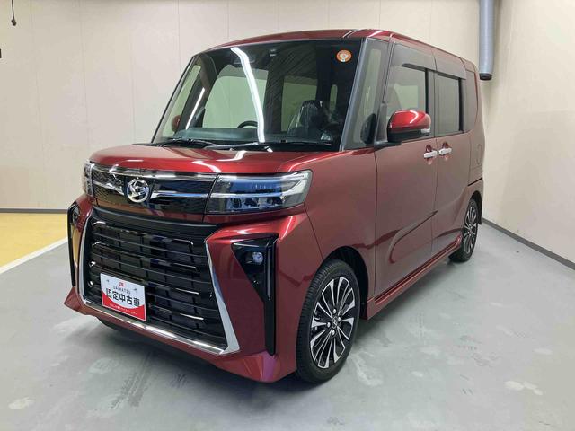 タントカスタムＲＳ／ターボ車／ディスプレイオーディオディスプレイオーディオ　バックモニター　ドライブレコーダー　ＥＴＣ　オートエアコン　前席シートヒーター　プッシュボタンスタート　電動パーキングブレーキ　キーフリー　両側電動スライドドア　アルミホイール（三重県）の中古車