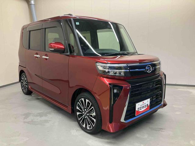 タントカスタムＲＳ／ターボ車／ディスプレイオーディオディスプレイオーディオ　バックモニター　ドライブレコーダー　ＥＴＣ　オートエアコン　前席シートヒーター　プッシュボタンスタート　電動パーキングブレーキ　キーフリー　両側電動スライドドア　アルミホイール（三重県）の中古車