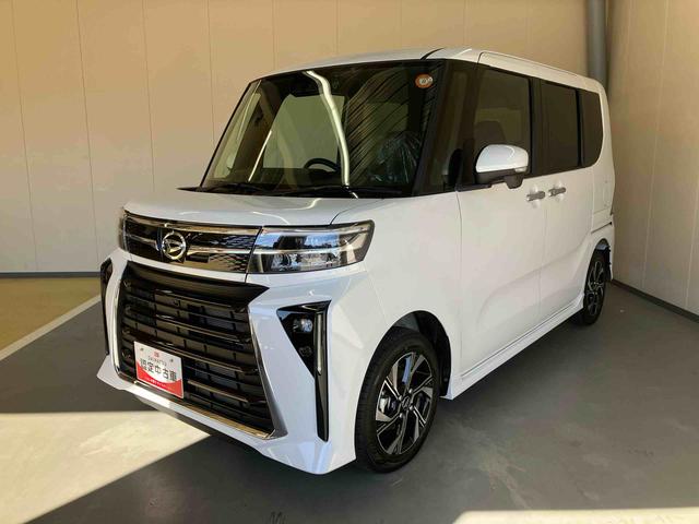 タントカスタムX/ナビ/パノラマモニター/ドライブレコーダープッシュボタンスタート スマートアシスト ナビ ドラレコ前後 パノラマモニター 両側パワースライドドア 前席シートヒーター(三重県)の中古車