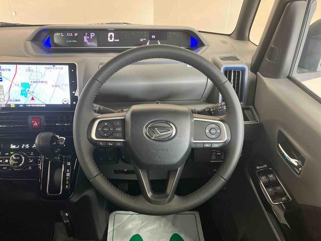 タントカスタムＲＳ／ターボ／ナビ／パノラマモニター／ドラレコプッシュボタンスタート　スマートアシスト　ターボ車　ナビ　パノラマモニター　ドラレコ　オートエアコン　前席シートヒーター　運転席ロングスライドシート　両側パワースライド　イージークローザー　ＥＴＣ（三重県）の中古車