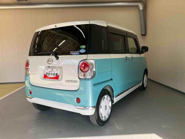 ムーヴキャンバスＧメイクアップＶＳ　ＳＡIII／ナビ／パノラマモニター純正ナビ　パノラマモニター　ドライブレコーダー　プッシュボタンスタート　両側パワースライドドア　オートエアコン　キーフリー　スマートアシスト　１４インチホイールキャップ　置きラクボックス（三重県）の中古車