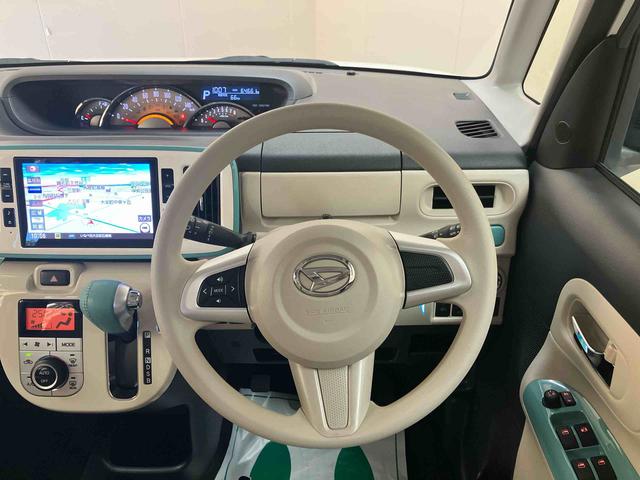 ムーヴキャンバスＧメイクアップＶＳ　ＳＡIII／ナビ／パノラマモニター純正ナビ　パノラマモニター　ドライブレコーダー　プッシュボタンスタート　両側パワースライドドア　オートエアコン　キーフリー　スマートアシスト　１４インチホイールキャップ　置きラクボックス（三重県）の中古車