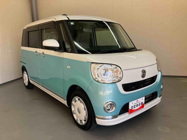 ムーヴキャンバスＧメイクアップＶＳ　ＳＡIII／ナビ／パノラマモニター純正ナビ　パノラマモニター　ドライブレコーダー　プッシュボタンスタート　両側パワースライドドア　オートエアコン　キーフリー　スマートアシスト　１４インチホイールキャップ　置きラクボックス（三重県）の中古車