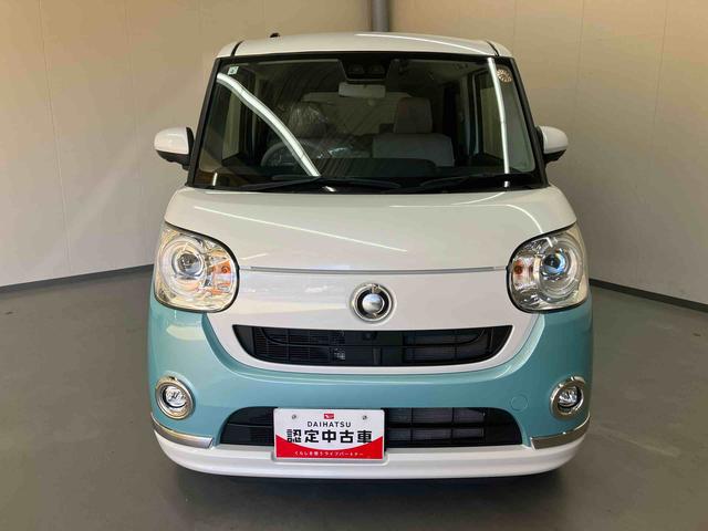 ムーヴキャンバスＧメイクアップＶＳ　ＳＡIII／ナビ／パノラマモニター純正ナビ　パノラマモニター　ドライブレコーダー　プッシュボタンスタート　両側パワースライドドア　オートエアコン　キーフリー　スマートアシスト　１４インチホイールキャップ　置きラクボックス（三重県）の中古車