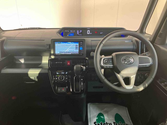 タントカスタムRS/ナビ/パノラマモニター/ドラレコプッシュボタンスタート スマートアシスト 両側パワースライドドア 前席シートヒーター ナビ ドラレコ前後 バックモニター パノラマモニター(三重県)の中古車