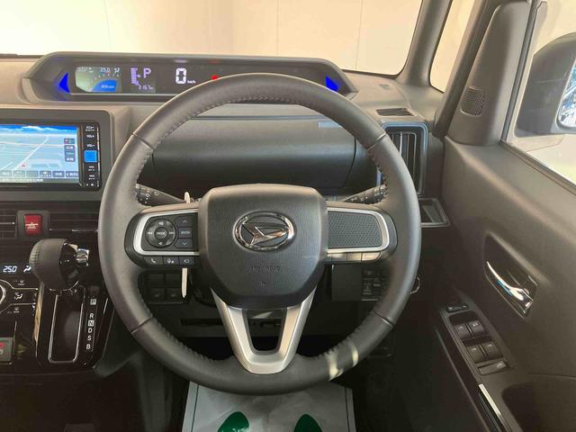 タントカスタムRS/ナビ/パノラマモニター/ドラレコプッシュボタンスタート スマートアシスト 両側パワースライドドア 前席シートヒーター ナビ ドラレコ前後 バックモニター パノラマモニター(三重県)の中古車