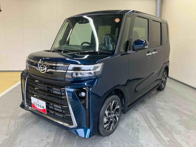 タントカスタムＸ／ディスプレイオーディオ／両側パワースライドドア両側パワースライドドア　イージークローザー　ディスプレイオーディオ　バックモニター　インパネシフト　キーフリー　電動パーキングブレーキ　前席シートヒーター　オートエアコン　１４インチアルミホイール（三重県）の中古車