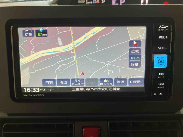 タントＸ／ナビ／パノラマモニター／ドラレコ／両側パワースライドドアナビ　バックモニター　ドライブレコーダー　両側パワースライドドア　イージークローザー　プッシュボタンスタート　電動パーキングブレーキ　キーフリー　オートエアコン　ＬＥＤ　オートハイビーム　オートライト（三重県）の中古車