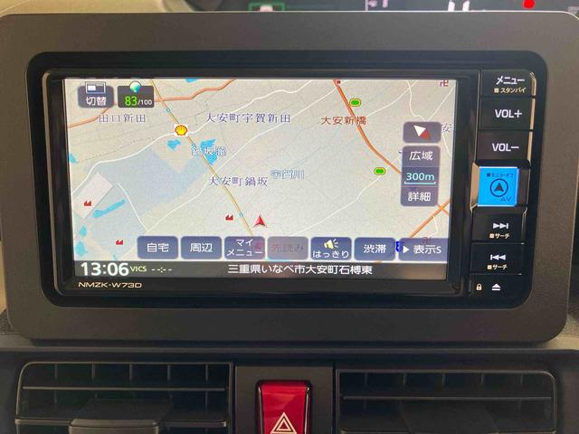 タントＸプッシュボタンスタート　スマートアシスト　片側パワースライドドア　前席シートヒーター　純正ナビ　ドラレコ前後　バックモニター　ＵＳＢソケット（三重県）の中古車