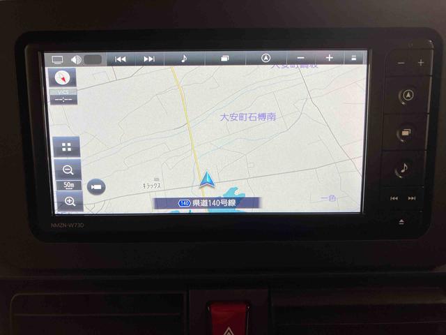 タントＸ／ナビ／バックモニター／ドライブレコーダーナビ　バックモニター　ドライブレコーダー　左側パワースライドドア　プッシュボタンスタート　キーフリー　電動パーキングブレーキ　前席シートヒーター　コーナーセンサー　ミラクルオープンドア（三重県）の中古車