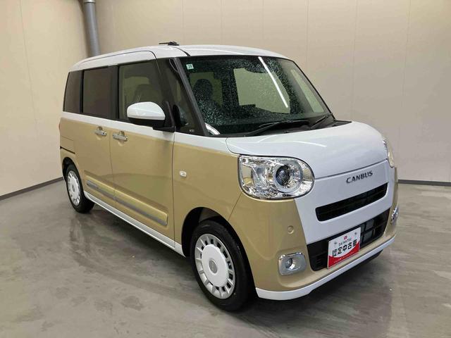 ムーヴキャンバスストライプスＧディスプレイオーディオ　バックモニター　両側パワースライドドア　キーフリー　プッシュボタンスタート　スマートアシスト　前席シートヒーター　カーペットマット　ＵＳＢソケット（三重県）の中古車