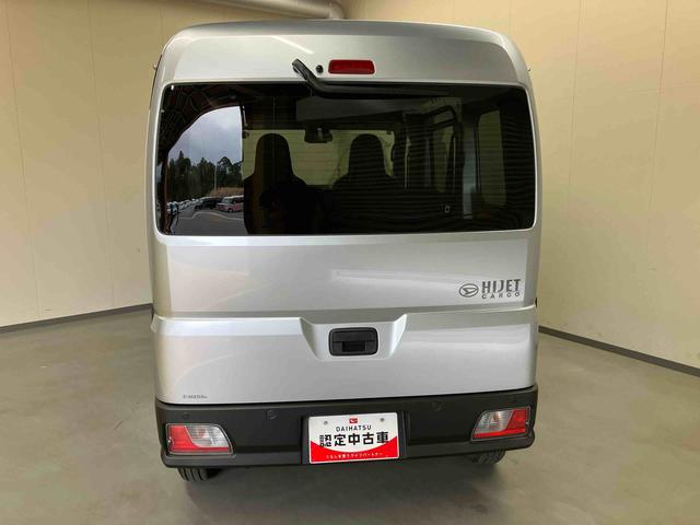 ハイゼットカーゴＤＸＡＭ／ＦＭラジオ　前席パワーウィンドウ　インパネシフト　マニュアルエアコン　キーレスエントリー　コーナーセンサー　オートライト　オートハイビーム　スマートアシスト（三重県）の中古車