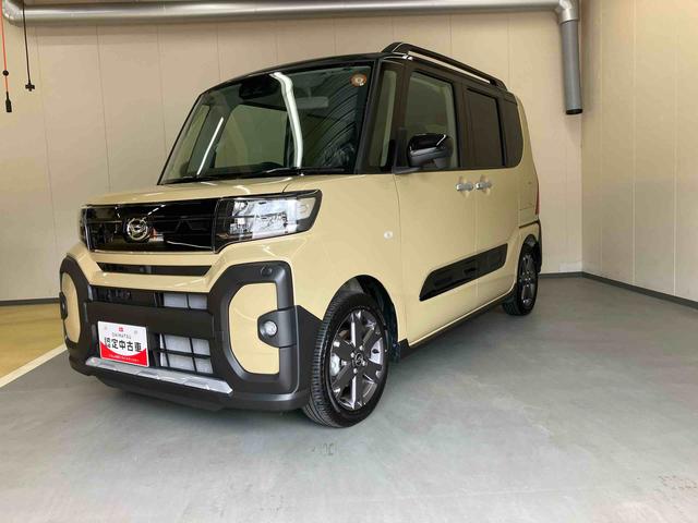 タントファンクロスターボ両側パワースライドドア　コーナーセンサー　オートハイビーム　ＬＥＤ　電動パーキングブレーキ　キーフリー　前席シートヒーター　Ｔ−Ｆｉｎｅコーティング　ディスプレイオーディオ　パノラマモニター（三重県）の中古車