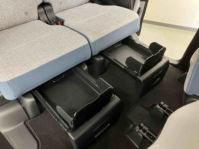 ムーヴキャンバスストライプスＧ９インチスマホ連携ディスプレイオーディオ　パノラマモニター　両側パワースライドドア　プッシュボタンスタート　キーフリー　電動パーキングブレーキ　シートヒーター　ホッとカップホルダー　置きラクボックス（三重県）の中古車
