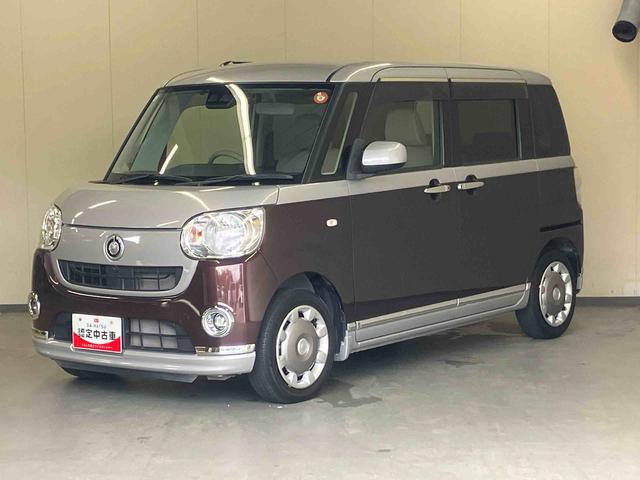 ムーヴキャンバスXリミテッドメイクアップ SAIII純正ナビ パノラマモニター ETC ドライブレコーダー プッシュボタンスタート キーフリー 両側電動スライドドア コーナーセンサー LED オートハイビーム 置きラクボックス マット バイザー(三重県)の中古車
