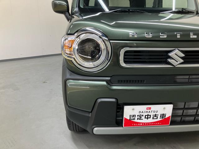 ハスラーハイブリッドＧナビ　プッシュボタンスタート　キーフリー　クルーズコントロール　シートヒーター　ＬＥＤ　スズキセーフティーサポート　１５インチスチールホイール　ハイブリッド（三重県）の中古車